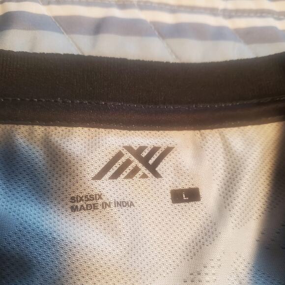 NEW Kerala Blasters Size L India Away 2022 2023 SIX5SIX Football Soccer Jersey - Picture 6 of 9